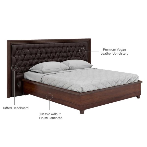 Upholstered King Size Bed, Hydraulic Storage