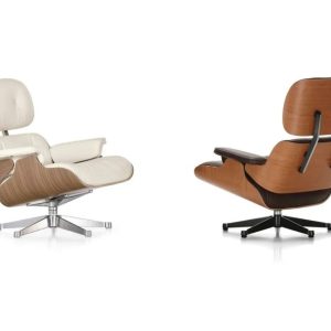 EAMES LOUNGE CHAIR WHITE VERSION