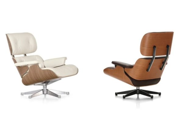 EAMES LOUNGE CHAIR WHITE VERSION