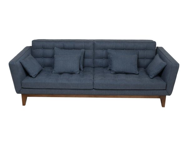 YVAN 3 seater cotton sofa