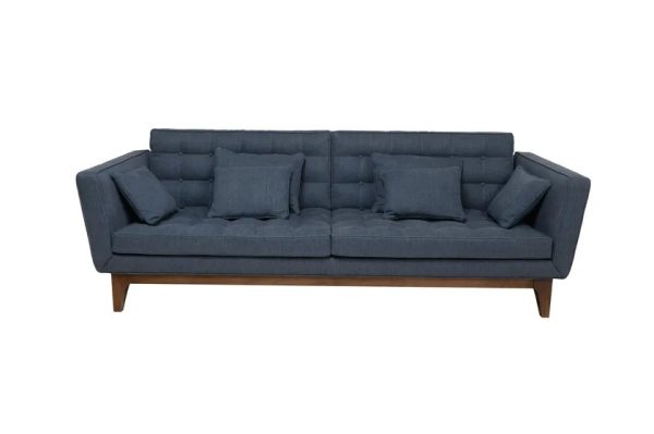 YVAN 3 seater cotton sofa