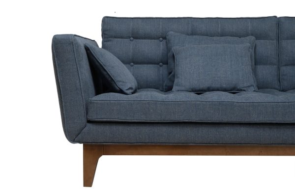 YVAN 3 seater cotton sofa