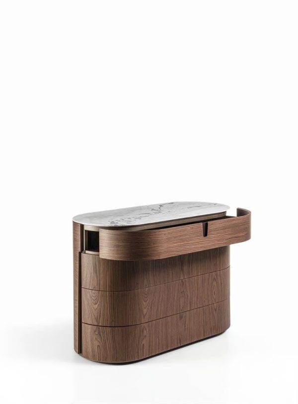 TYLSA NIGHT Wooden chest of drawers