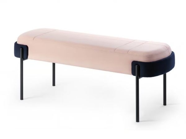 WAM Upholstered fabric bench